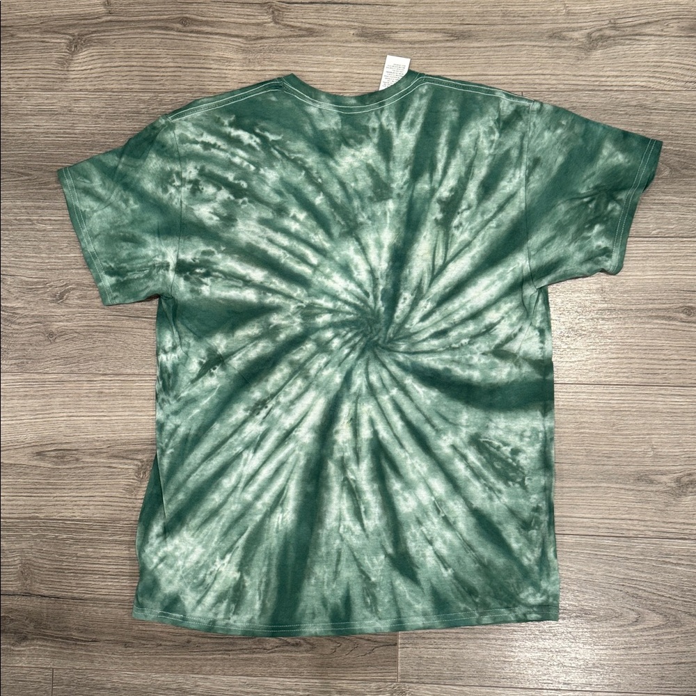 Aaliyah Princess Of R&B Black Green Tye Dye Tee Men’s Size Large - Picture 4 of 4
